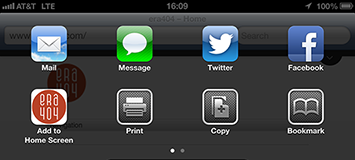 iOS - Add to Home Screen